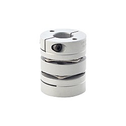 14mm - 14mm フレキシブル ダブル ディスク カップリング 32x41mm CNC ステッピング モーター シャフト カプラー