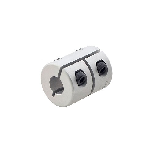 8mm - 10mm リジッドカップリング 20x25mm CNCステッピングモーターキー溝シャフトカプラー