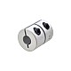 8mm - 8mm リジッドカップリング 20x25mm CNCステッピングモーターキー溝シャフトカプラー