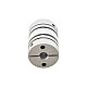 5mm - 5mm フレキシブル ダブル ディスク カップリング 19x26mm CNC ステッピング モーター シャフト カプラー 5mm - 5mm フレキシブル ダブル ディスク カップリング 19x26mm CNC ステッピング モーター シャフト カプラー