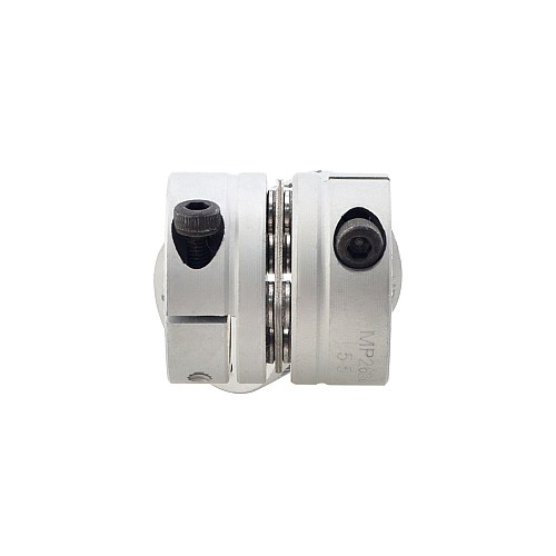 5mm - 5mm フレキシブルシングルディスクカップリング 26x26mm CNCステッピングモーターキー溝シャフトカプラー 5mm - 5mm フレキシブルシングルディスクカップリング 26x26mm CNCステッピングモーターキー溝シャフトカプラー