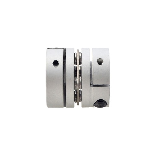 5mm - 6mm フレキシブルシングルディスクカップリング 26x26mm CNCステッピングモーターキー溝シャフトカプラー