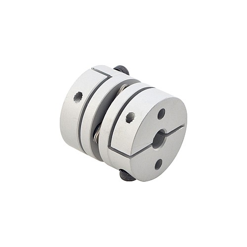 5mm - 6mm フレキシブルシングルディスクカップリング 26x26mm CNCステッピングモーターキー溝シャフトカプラー