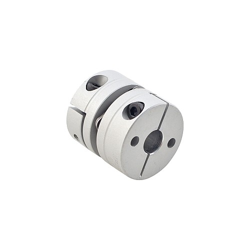 5mm - 8mm フレキシブルシングルディスクカップリング 26x26mm CNCステッピングモーターキー溝シャフトカプラー