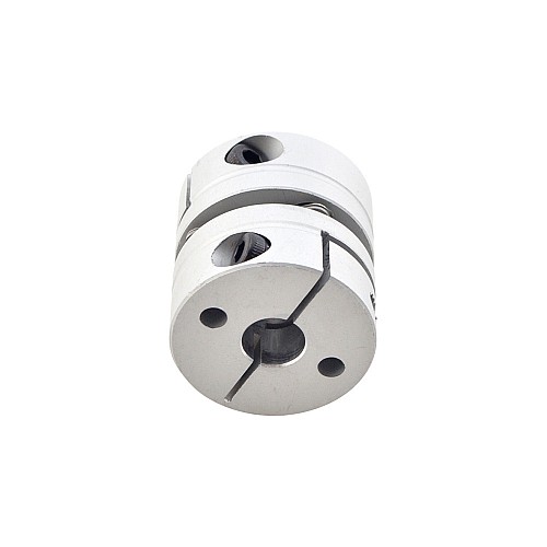 5mm - 8mm フレキシブルシングルディスクカップリング 26x26mm CNCステッピングモーターキー溝シャフトカプラー