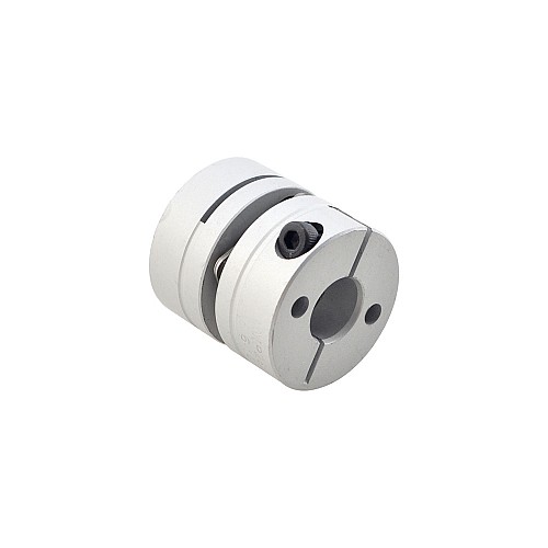 6mm - 10mm フレキシブルシングルディスクカップリング 26x26mm CNCステッピングモーターキー溝シャフトカプラー