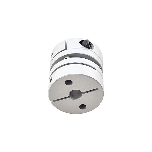 6mm - 10mm フレキシブルシングルディスクカップリング 26x26mm CNCステッピングモーターキー溝シャフトカプラー