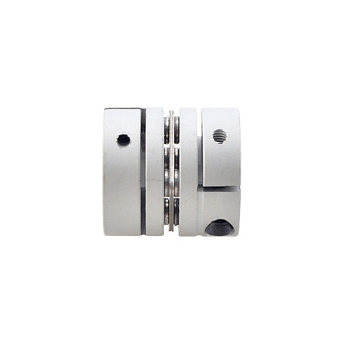 6.35mm - 6.35mm フレキシブルシングルディスクカップリング 26x26mm CNCステッピングモーターキー溝シャフトカプラー 6.35mm - 6.35mm フレキシブルシングルディスクカップリング 26x26mm CNCステッピングモーターキー溝シャフトカプラー