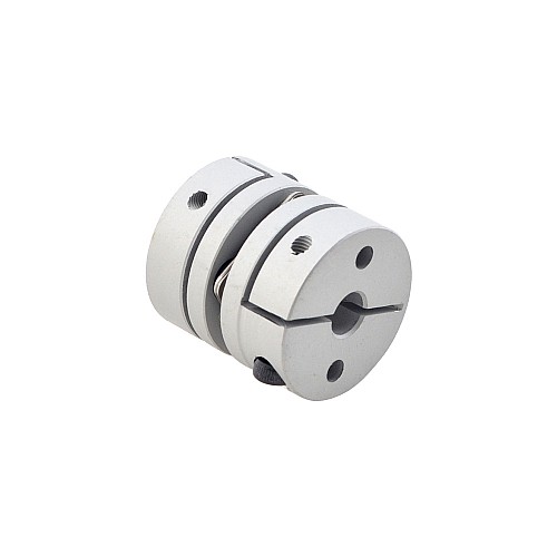 6.35mm - 6.35mm フレキシブルシングルディスクカップリング 26x26mm CNCステッピングモーターキー溝シャフトカプラー 6.35mm - 6.35mm フレキシブルシングルディスクカップリング 26x26mm CNCステッピングモーターキー溝シャフトカプラー
