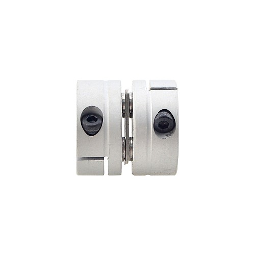 6.35mm - 8mm フレキシブルシングルディスクカップリング 26x26mm CNCステッピングモーターキー溝シャフトカプラー