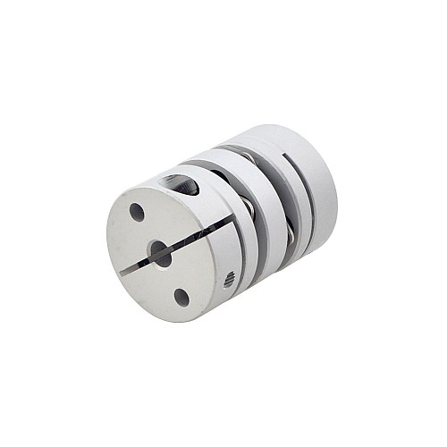 5mm - 6mm フレキシブル ダブル ディスク カップリング 26x35mm CNC ステッピング モーター シャフト カプラー