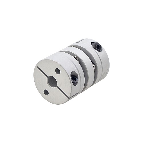 6.35mm - 10mm フレキシブル ダブルディスク カップリング 26x35mm CNC ステッピング モーター シャフト カプラー