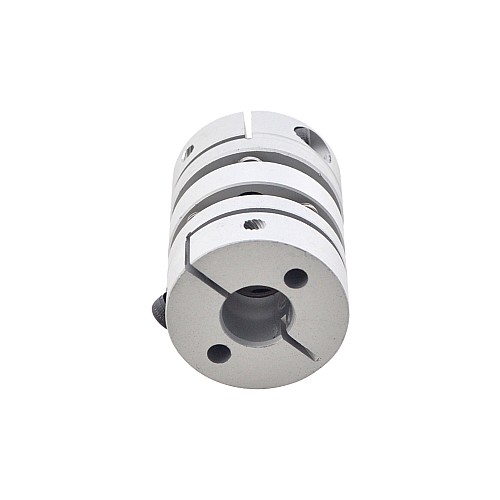 8mm - 10mm フレキシブル ダブルディスク カップリング 26x35mm CNC ステッピング モーター シャフト カプラー