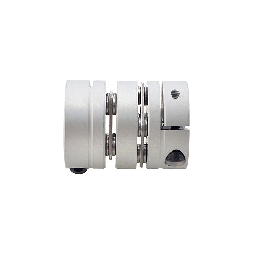 8mm - 8mm フレキシブル ダブル ディスク カップリング 26x35mm CNC ステッピング モーター シャフト カプラー