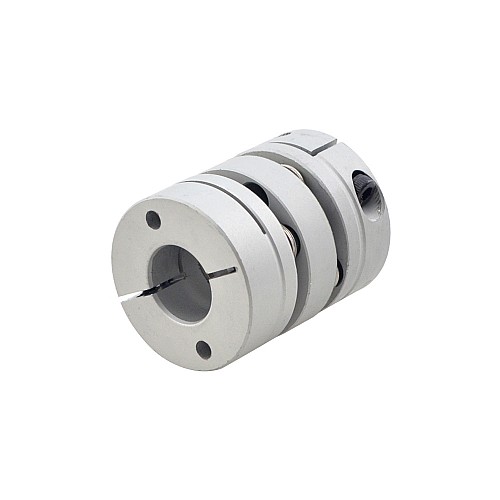 8mm - 14mm フレキシブル ダブルディスク カップリング 32x41mm CNC ステッピング モーター シャフト カプラー