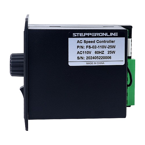 25W 単相 110VAC 可変速モーター用スピードコントローラー - FS-02-110V-25W | StepperOnline
