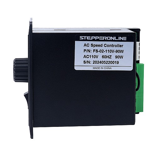 90W 単相 110VAC 可変速度モーター用スピードコントローラー - FS-02-110V-90W | StepperOnline UK
