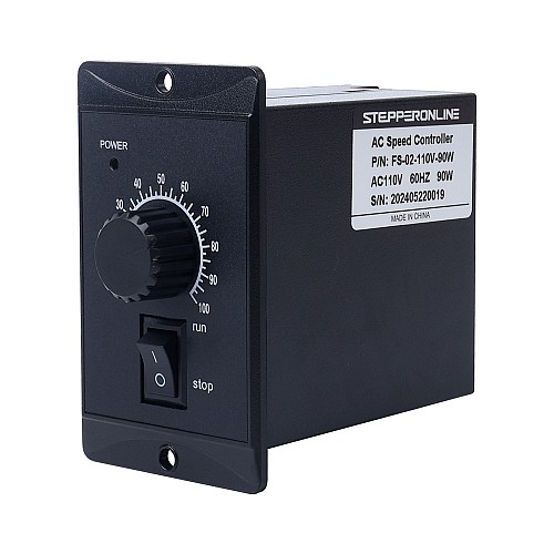90W 単相 110VAC 可変速度モーター用スピードコントローラー - FS-02-110V-90W | StepperOnline UK