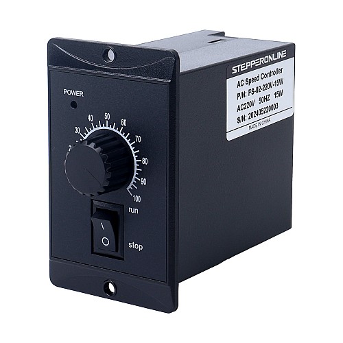 15W 単相 220VAC 可変速モーター用スピードコントローラー - FS-02-220V-15W | StepperOnline