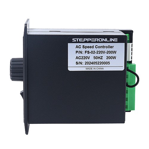 200W 単相 220VAC モータ可変速モータ用スピードコントローラ - FS-02-220V-200W | StepperOnline