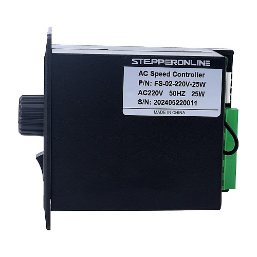 25W 単相 220VAC 可変速モータ用スピードコントローラ - FS-02-220V-25W | StepperOnline