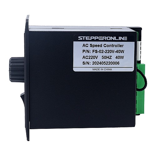 40W 単相 220VAC 可変速モータ用スピードコントローラ - FS-02-220V-40W | StepperOnline
