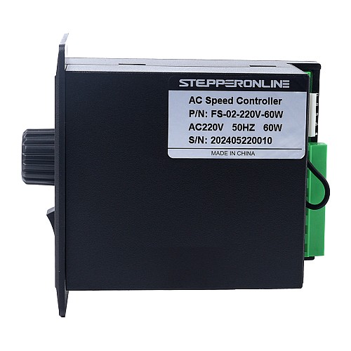 60W 単相 220VAC 可変速モータ用スピードコントローラ - FS-02-220V-60W | StepperOnline