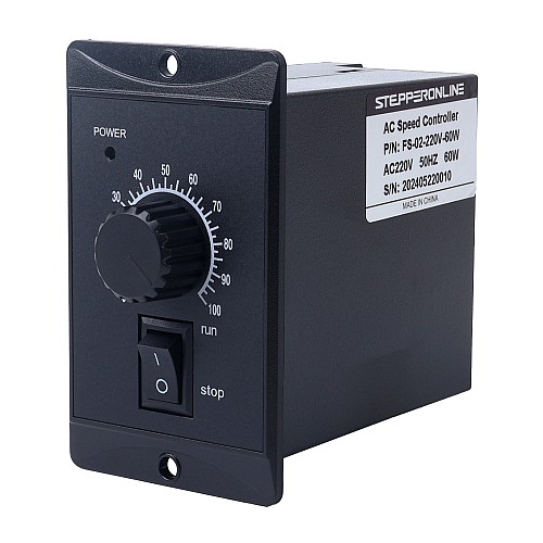 60W 単相 220VAC 可変速モータ用スピードコントローラ - FS-02-220V-60W | StepperOnline