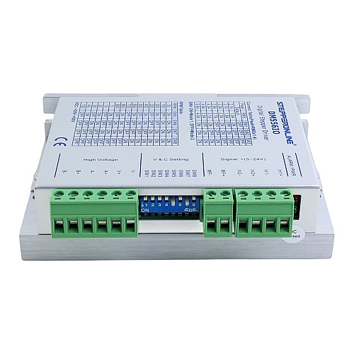 入力/出力制御ステッピングモータードライバー 0-4.0A 24-50VDC Nema 23、24、34 ステッピングモーター用 - DM556IO | StepperOnline