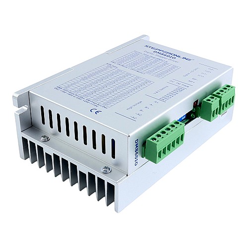 I/O制御ステッピングモータードライバー 0.1-6.0A 24-110VDC Nema 34 ステッピングモーター用 - DM860IO | StepperOnline