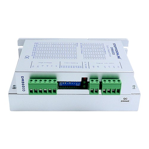 I/O制御ステッピングモータードライバー 0.1-6.0A 24-110VDC Nema 34 ステッピングモーター用 - DM860IO | StepperOnline