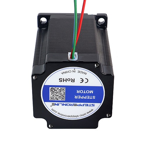 Nema 23 3 相ステッピング モーター 1.7Nm (240.79oz.in) 5.8A 57x57x80.7mm 3 ワイヤー、タイミング ベルト プーリー付き Nema 23 3 相ステッピング モーター 1.7Nm (240.79oz.in) 5.8A 57x57x80.7mm 3 ワイヤー、タイミング ベルト プーリー付き