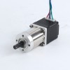 Nema 11 ステッパー L=31mm、リアシャフト、ネジ穴、ギア比 27:1 ギアボックス付き