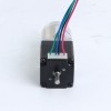 Nema 11 ステッパー L=31mm、リアシャフト、ネジ穴、ギア比 27:1 ギアボックス付き