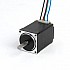 使用済み製品 - Nema 11 バイポーラ 1.8deg 10Ncm(14.16oz.in) 0.67A 28x28x45mm 4 ワイヤー