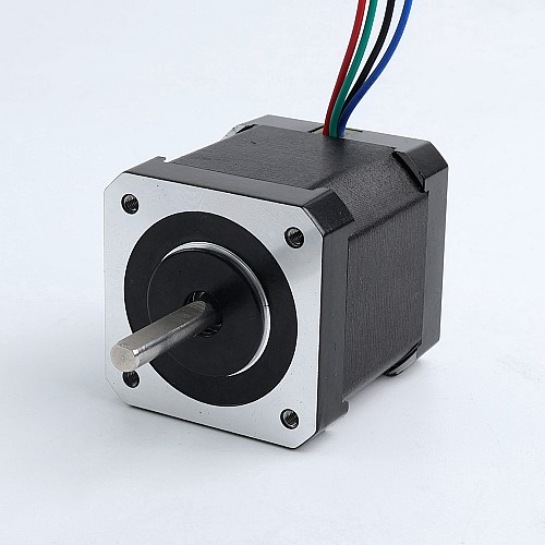 使用済み製品 - 両軸 Nema 17 バイポーラ 0.9° 44Ncm(62.3 oz.in) 1.68A 42x42x48mm 4線 ケーブル長0.085m - 17HM19-1684D-USED | StepperOnline