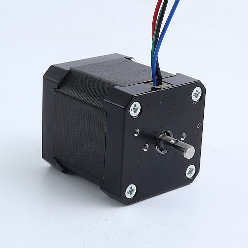 使用済み製品 - 両軸 Nema 17 バイポーラ 0.9° 44Ncm(62.3 oz.in) 1.68A 42x42x48mm 4線 ケーブル長0.085m - 17HM19-1684D-USED | StepperOnline