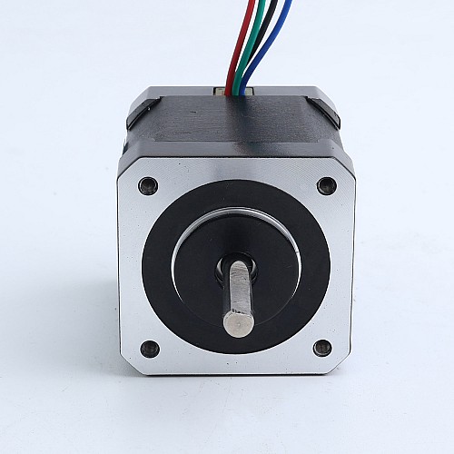 使用済み製品 - 両軸 Nema 17 バイポーラ 0.9° 44Ncm(62.3 oz.in) 1.68A 42x42x48mm 4線 ケーブル長0.085m - 17HM19-1684D-USED | StepperOnline