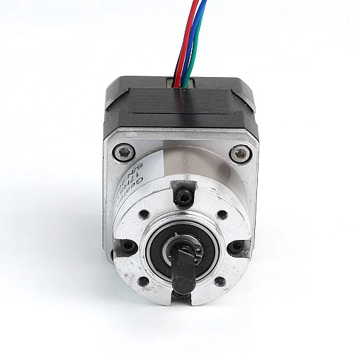Nema 17 ステッピング モーター バイポーラ L=33mm ギア比 5:1 遊星ギアボックス
