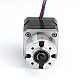 Nema 17 ステッピング モーター バイポーラ L=33mm ギア比 5:1 遊星ギアボックス