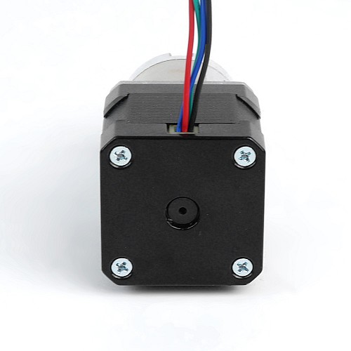Nema 17 ステッピング モーター バイポーラ L=40mm、ギア比 27:1 遊星ギアボックス