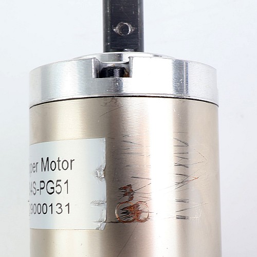 Nema 17 ステッピング モーター バイポーラ L=48mm、ギア比 51:1 遊星ギアボックス