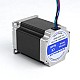 Nema 23 バイポーラ 1.8deg 1.9Nm(269.06oz.in) 2.8A 57x57x76mm 4 ワイヤ Nema 23 バイポーラ 1.8deg 1.9Nm(269.06oz.in) 2.8A 57x57x76mm 4 ワイヤ