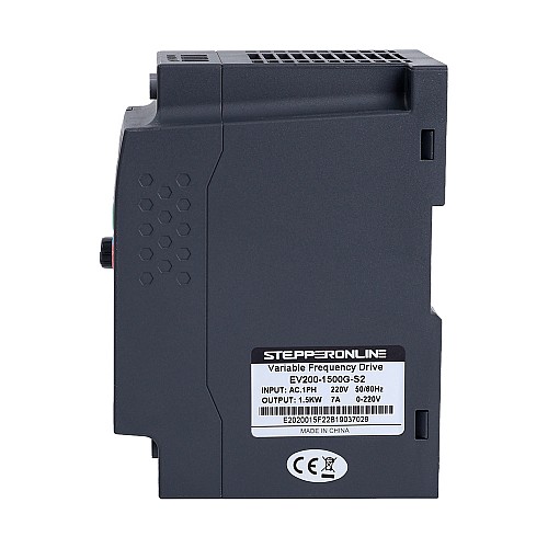 EV200 シリーズ VFD 2HP 1.5KW 7.0A 単相 220V 可変周波数ドライブ