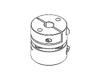 フレキシブルディスクシャフトカプラー