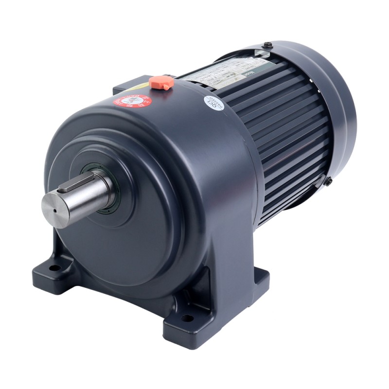 GHシリーズ 水平型中型ギアモーター 出力0.1-3.7KW 減速比3-1800 ブレーキ付き - GH-XX-XXX-XX-X-B-XX-XX | StepperOnline