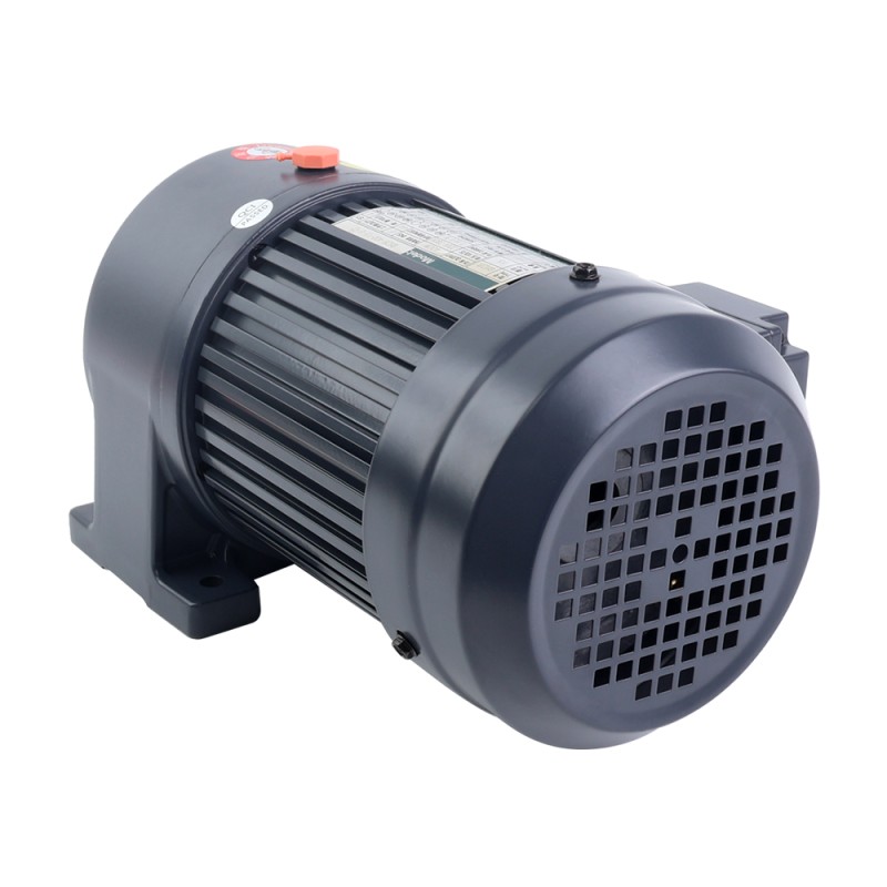 GHシリーズ 水平型中型ギアモーター 出力0.1-3.7KW 減速比3-1800 ブレーキ付き - GH-XX-XXX-XX-X-B-XX-XX | StepperOnline