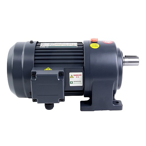 GHシリーズ 水平型中型ギアモーター 出力0.1-3.7KW 減速比3-1800 ブレーキ付き - GH-XX-XXX-XX-X-B-XX-XX | StepperOnline