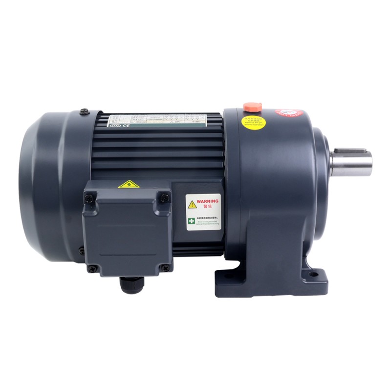 GHシリーズ 水平型中型ギアモーター 出力0.1-3.7KW 減速比3-1800 ブレーキ付き - GH-XX-XXX-XX-X-B-XX-XX | StepperOnline