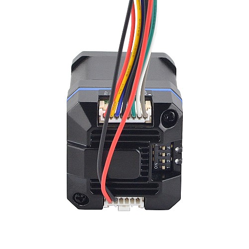 ESSシリーズ0.48Nm(68oz.in)Nema17統合閉ループステッパーサーボモーター24-36VDC1000CPR ESSシリーズ0.48Nm(68oz.in)Nema17統合閉ループステッパーサーボモーター24-36VDC1000CPR